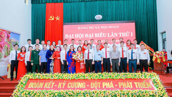 ĐẠI HỘI ĐẢNG BỘ XÃ HỘI HOAN LẦN THỨ I, NHIỆM KỲ 2025 – 2030 DIỄN RA THÀNH CÔNG RỰC RỠ.